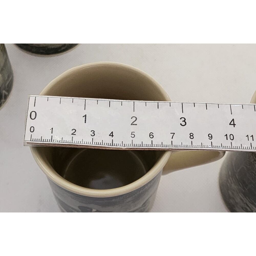 Cups/Mugs-Field & Stream-Vintage Look-Deer-Elk-Mallard-Wood Duck-8 oz-Set of 4 - Picture 14 of 16